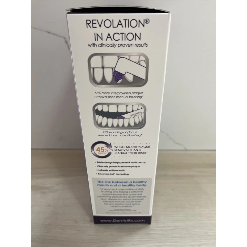 Dentist RX Revolation Revolving 360° Power Toothbrush and UV Sanitizer