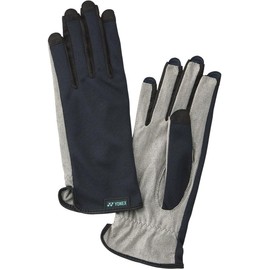 Yonex Tennis Gloves (Left and Right Hands, Nail Through, No Palm Hole) Black (007) M
