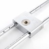 Keyed Long Padlock, 1.5-inch Solid Brass, Removable and Adjustable Length