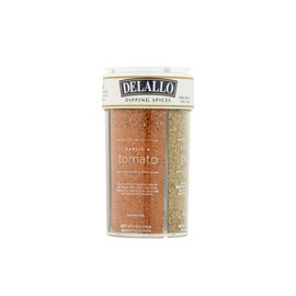 DeLallo Italian Dipping Spices Variety Seasoning Shaker, 4 Ounce Container, with Garlic, Pepper & Tomato, Sun-Dried Tomato, Rosemary & Garlic, Roasted Garlic Parmesan