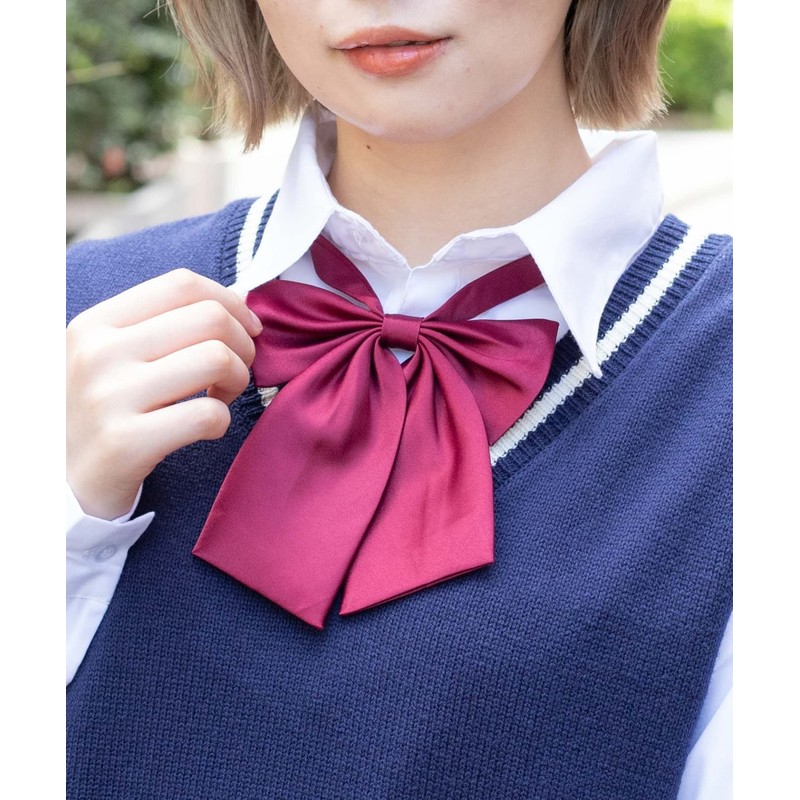 WEGO School Uniform Tie, Check Pattern, School Tie, School Ribbon,