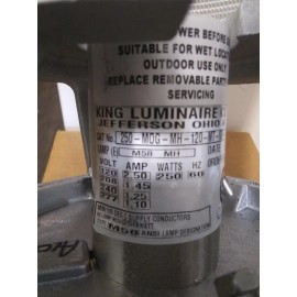 King Luminaire  250W Multitap MH Ballast Kit  Street light NOS