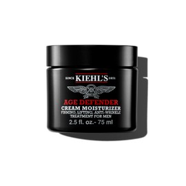 Kiehl's Age Defender Cream Moisturizer, Firming & Lifting Anti-Aging Treatment for Men, Gently Exfoliates, Minimizes Look of Fine Lines & Wrinkles, with Capryloyl Salicylic Acid & Caffeine - 2.5 fl oz