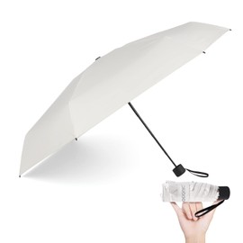 Parasol, Lightweight, Folding Umbrella, Compact, Women's UV Protection, UPF50++ Portable, Convenient for Sunny or Rainy Weather, Small, UV Protection, Full Light Blocking, Manual Opening, 6 Ribs, 7.5