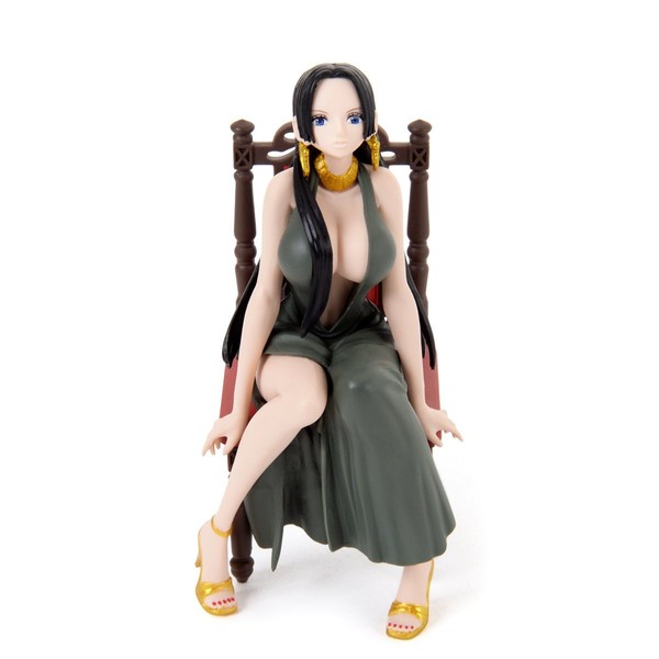 Banpresto One Piece Girly Girls Boa Hancock Action Figure (Green Color Version)