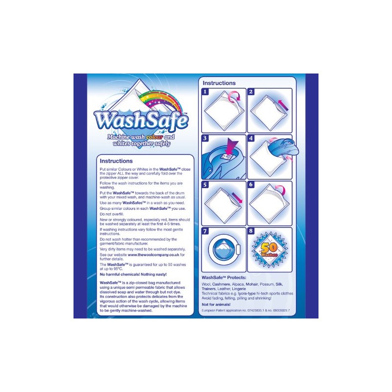 Classic Washsafe | Wash Whites & Colours in The Same