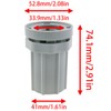 Xhziy 1PCS Faucet Nut Mounting Hole Inner Diameter 1.25Inch Quick