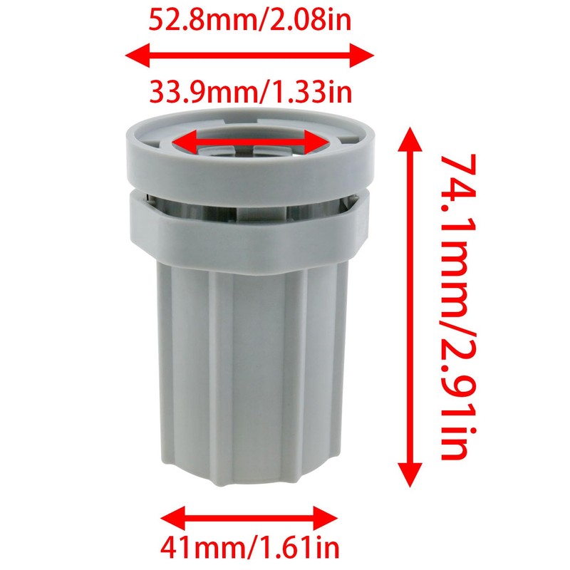 Xhziy 1PCS Faucet Nut Mounting Hole Inner Diameter 1.25Inch Quick
