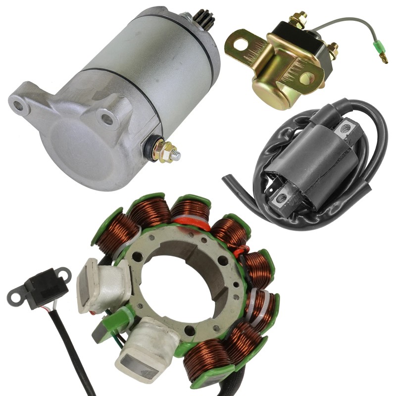 Caltric Stator for Polaris Magnum 500 Starter Solenoid Ignition Coil