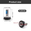 txuzong Set of 8 Bicycle Crank Bolts M8 Thread Waterproof
