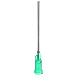 Aguja dispensadora estéril con bloqueo Luer (18 Ga x 1 pulgada, 100)