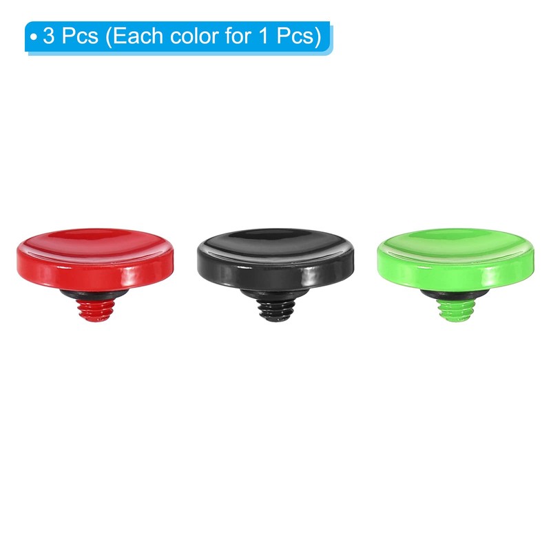 PATIKIL Camera Shutter Button 3 Pcs Soft Shutter Button Pure