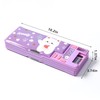 LilyBeauty Pop Up Multifunction Pencil Case with Calculator and Cutter,