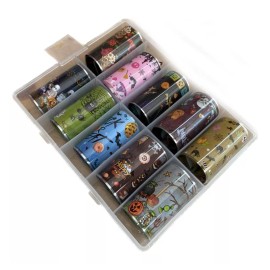 Kalanzi Foil Para Uñas Pack Con Diseño Mixto