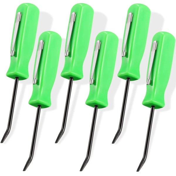 Zhehao 6 Pieces Mini Pocket Pry Bar Green Pocket Bar