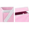 Simple Houseware Double Laundry Hamper with Lid and Removable Bags,