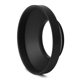 CELLONIC® Wide Angle Lens Hood Compatible with 58 mm Diameter Filter Thread Diameter 58 mm Lens Sun Visor Camera Lens Hood