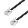 deleyCON RJ11 3.0-Metre Telephone Cable Modular Cable 6P4C Western Cable