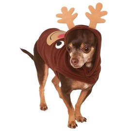 Rubie's Reindeer Hoodie, Small, Multicolor