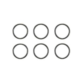 AO-1021 ミニ四駆パーツ 17・19mmローラー用ゴムリング(6個)