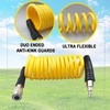 Darnassus Polyurethane Recoil Air Hose, Air Compressor Hose with 1/4"