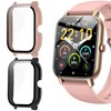 Compatible for P66D, P66ED Smart Watch Case, Blueshaweu Hard PC