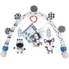 Baby Activity Arch bouncer toy bar, Black and White Geometric