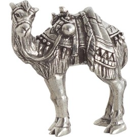 DANFORTH Nativity Camel Figurine – Handcrafted Pewter Nativity Animal Figurine, 2 1/8" High