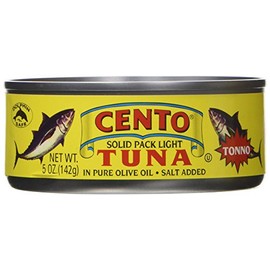 CENTO TUNA TONNO OOIL, 5 Ounce (Pack of 12)