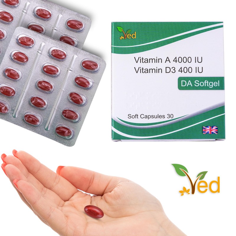 Ved Vitamin A & D3 SOFTGEL Capsule (15X2)