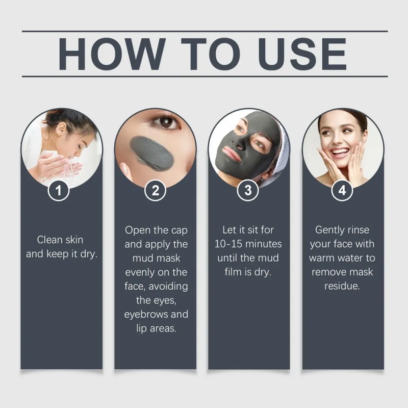 Máscara Facial De Arcilla En Barra, Fórmula Suave, Fácil De