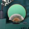 Alipis Wood Folding Fan Stands Japanese Fan Holder Chinese Folding