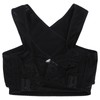 Chest Brace Up Women Breast Support Black Bra Shapewear Vest