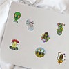 Gywyw 200 Pcs Psychedelic Stoner Frog Stickers Vinyl Trippy Alien