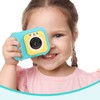 Kids Camera Blue 48MP Dual Lens 2.4inch IPS Screen 600mAh