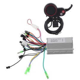 VGEBY Eletric Scooter Motor Controller Combo Kit, Brushless Controller LCD Display Control Panel with Shifter for Electric (36V 250/350W Color Screen Dual Mode)