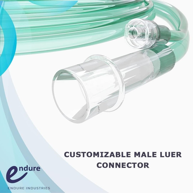 Endure Pediatric ETCO2 Nasal Sampling Cannula, Bifurcated Prong, 7Ft CO2