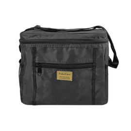 Cool Bag, Ice Bag, Waterproof Lunch Bag, Insulated Thermal Picnic Bag for Food Transport, black, Modern