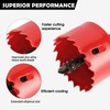 dashap 13PCS Bi-Metal Hole Saw Kit with Drill Bits, Carbide