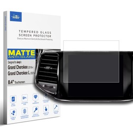 INNOSURE Premium Glass AG Screen Protector for J*eep Grand Cherokee (2019-2025), Grand Cherokee L (2021-2025) 8.4 Inch Touchscreen 9H Anti Scratch/Glare (Matte)