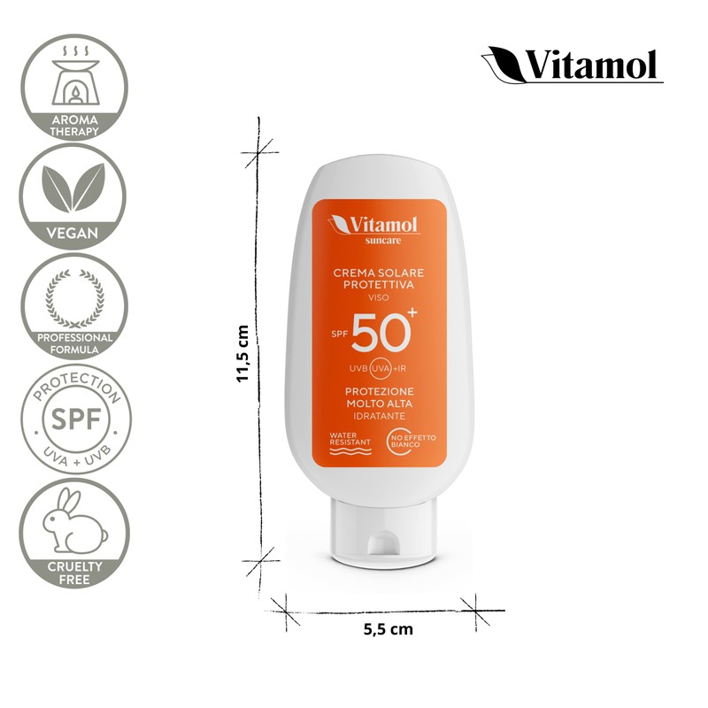 Vitamol High Sun Protection SPF 50+ Gesichtscreme zum Schutz vor