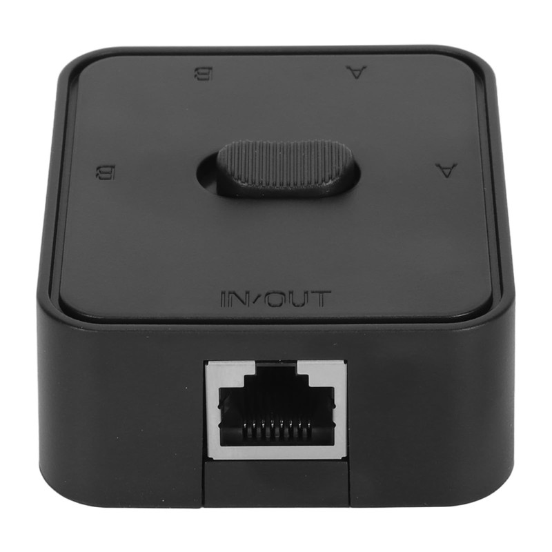 Gigabit Network Switch, RJ45 CAT6 2 Ports Network Switch Splitter