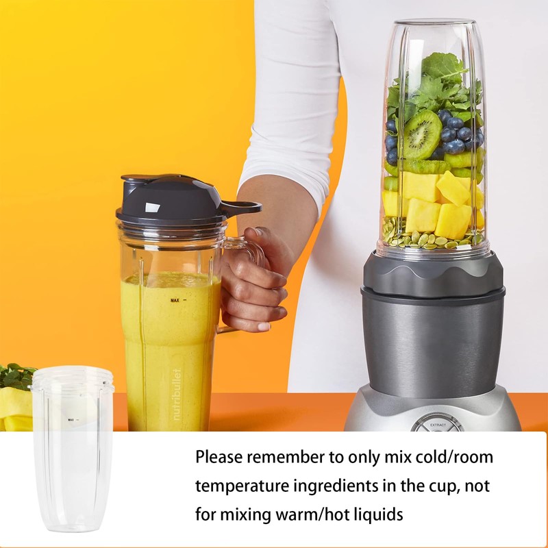 Clear Cup for Blender Replacement Cups, Replacement Parts for Plastic