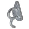 iapyx Set of 10 Three-Hole Tarpaulin Hooks with Eyelets for