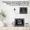 yamemo 8 Inch Extra Large Digital Alarm Clock for Seniors