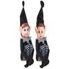 PMS Giant Long Legged Vinyl Head Adult Elf in Black