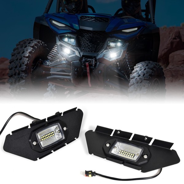 SAUTVS LED Front Fascia Lights Bumper Cover Lights for Yamaha