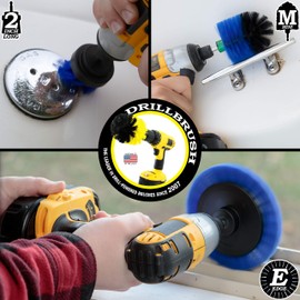 Pool Grout Cleaning Brush Kit - Professional Pool Accessories - Boat Cleaning Supplies - Boat Deck Cleaning Brush Set - Tank Cleaning Tools for Home Use - Aquatic Cleaning Brushes - Deck Scrub Brush