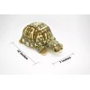 Plush Box Turtle Toy, Realistic Stuffed Animal, Soft Gift 12"