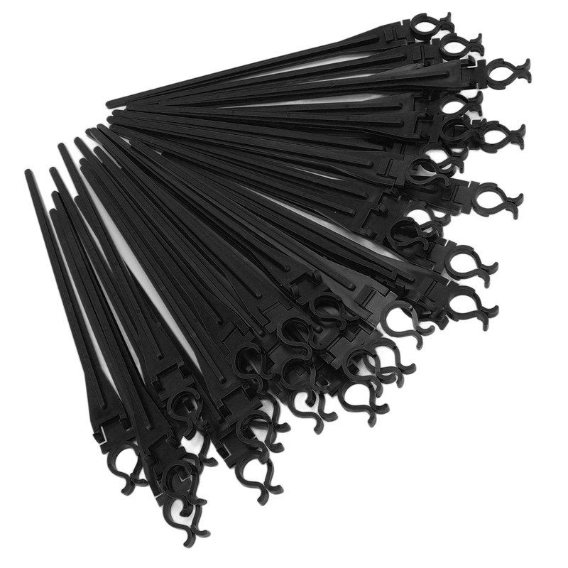50pcs Christmas Light Yard Stakes Universal 9inch Tall Ground Lights